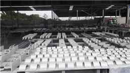 Samsung RGT-2 Terminal, 6,000m<sup>2</sup> Pipe Support Structure