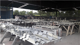 Samsung RGT-2 Terminal, 6,000m<sup>2</sup> Pipe Support Structure